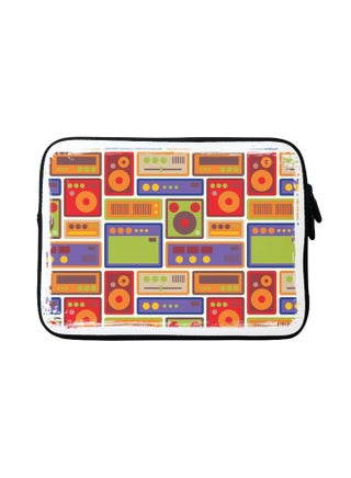 Retro Equipment Designer Sleeve With Strap For Apple MacBook Multicolour - v1565089599/N28682921A_1