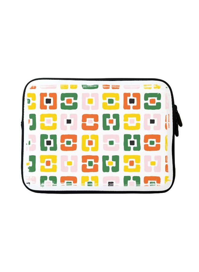 Stylizedd Bracket Dot Designer Sleeve With Strap For Apple MacBook Multicolour - Image 1