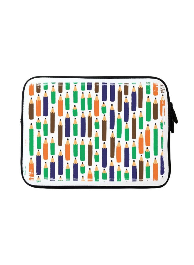 Stylizedd - Pencil Race Designer Sleeve With Strap For Apple MacBook Multicolour - Image 1
