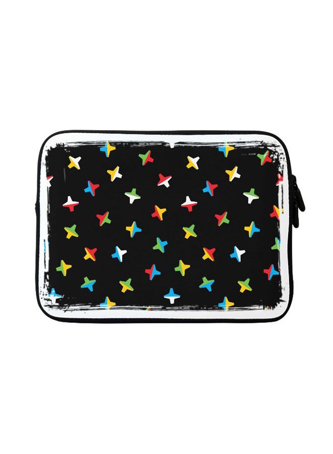 ستايلايزد حافظة بتصميم نقط على شكل توفيسد إكس مزودة بحزام لجهاز أبل ماك بوك متعدد الألوان - Image 1