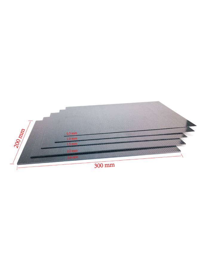 Generic - Carbon Fiber Plate Panel Sheet Black 0.3kg - Image 1