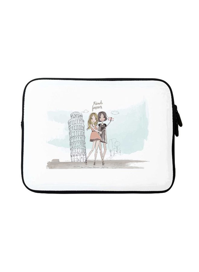 Stylizedd Friends Forever Designer Sleeve With Strap For Apple MacBook Multicolour - Image 1