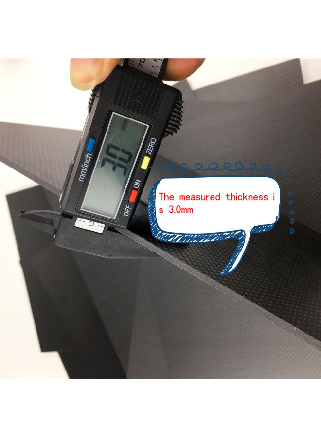 Generic - Carbon Fiber Plate Panel Sheet Black 0.3kg - Image 1