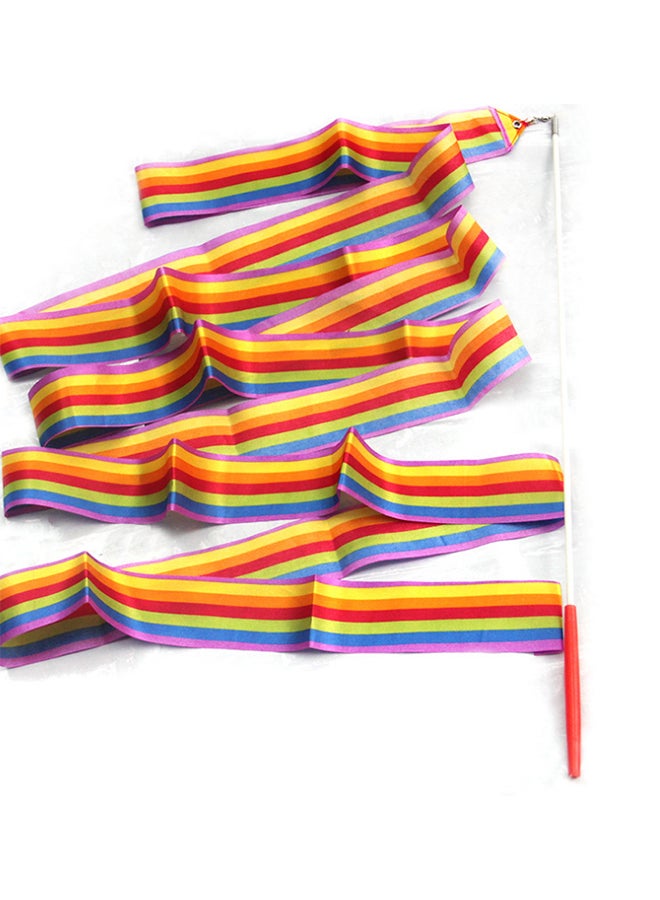 BX - Rhythmic Gymnastic Ribbon Wands Multicolour - Image 1