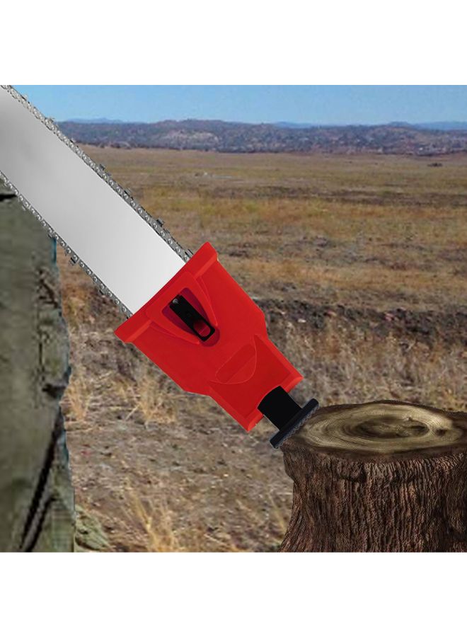 Professional Saw Chain Sharpening Tool Red 0.32kg - Image 3