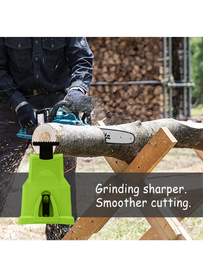 Professional Saw Chain Sharpening Tool Green 0.32kg - Image 4