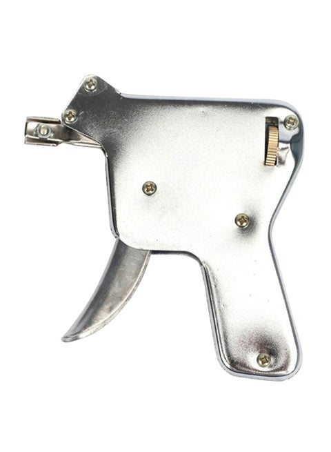 Pistol Door Lock Opener Tool Silver 0.184kg