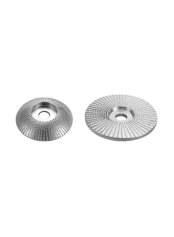 Angle Grinding Wheel Sanding Carving Rotary Tool Silver 0.34kg  - Image 2