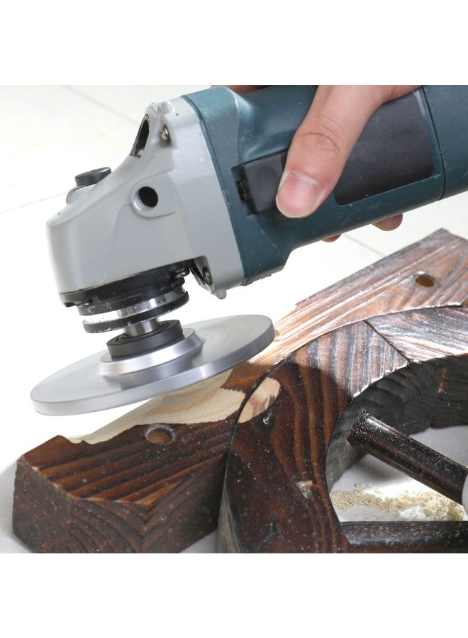 Angle Grinding Wheel Sanding Carving Rotary Tool Silver 0.34kg  - Image 3