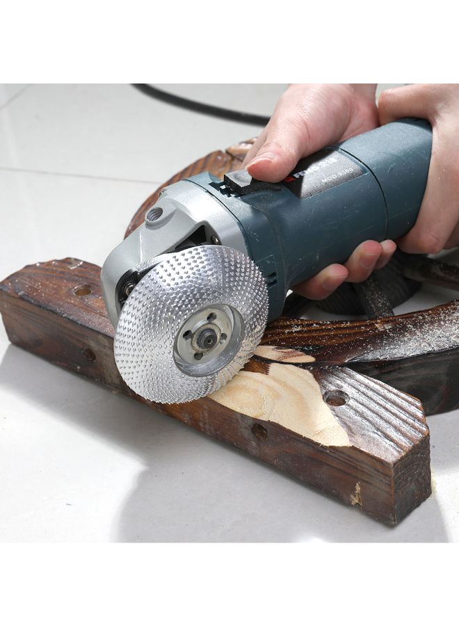 Angle Grinding Wheel Sanding Carving Rotary Tool Silver 0.34kg  - Image 4