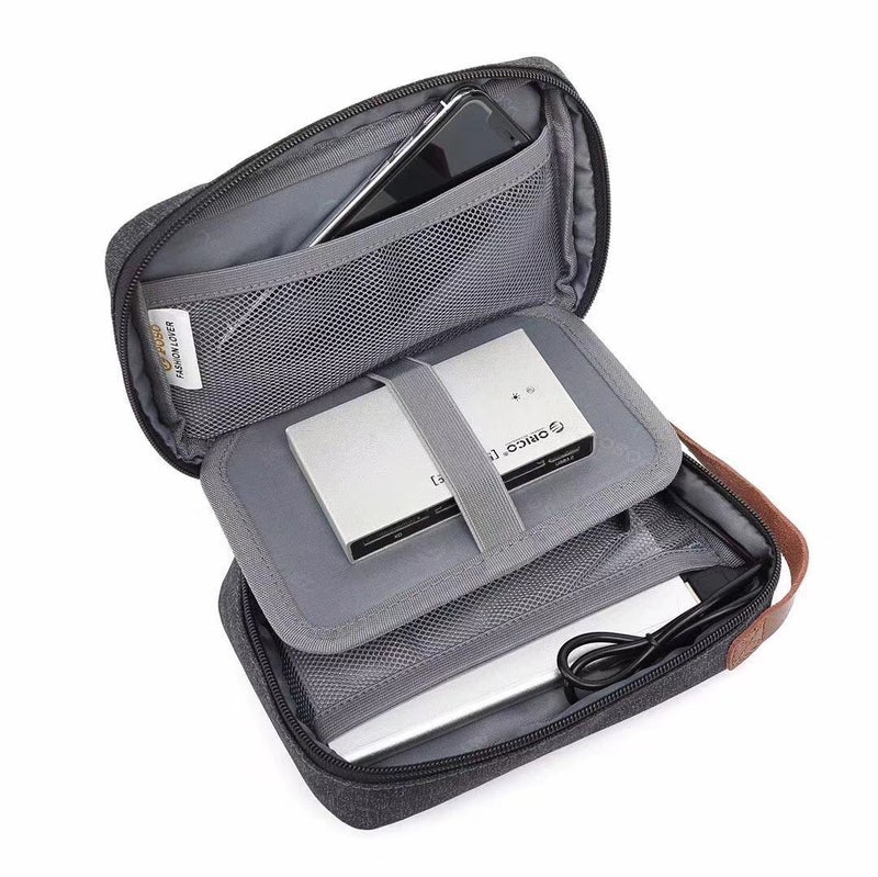 بوزو حقيبة مقاومة للماء مع USB للشحن رمادي  - Image 4