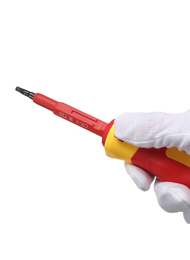 8-Piece Multi-Purpose Insulated Screwdriver Hand Tools Kit Red 0.424kg  - Image 5