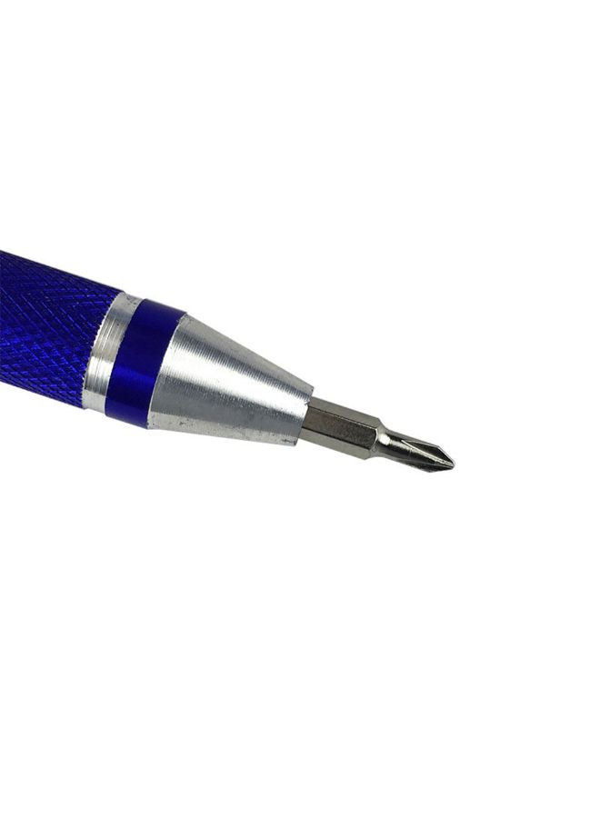 8-In-1 Multi-function Pocket Screwdriver Tool Black/Silver 0.038kg  - Image 5