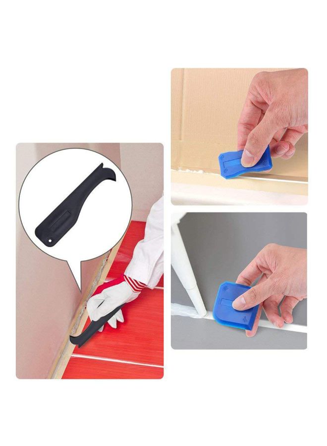 17-Piece Caulking Tool Kit Multicolour 0.12kg  - Image 5