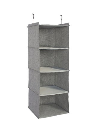 4-Shelf Hanging Closet Organizer Grey - v1565090045/N28678527A_1