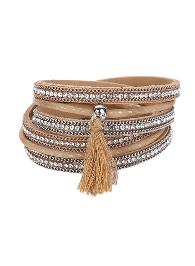 Sharpdo Tassel Design Multilayer Bracelet