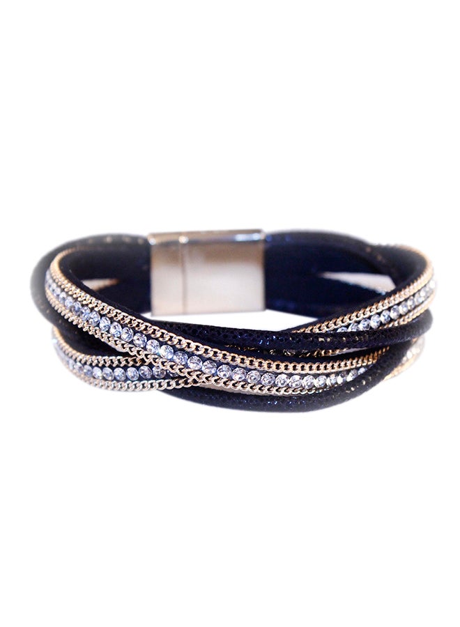 Magnetic Buckle Braided Bracelet