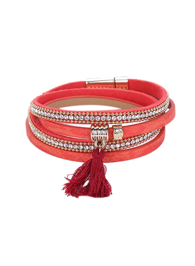 Sharpdo Tassel Design Multilayer Bracelet