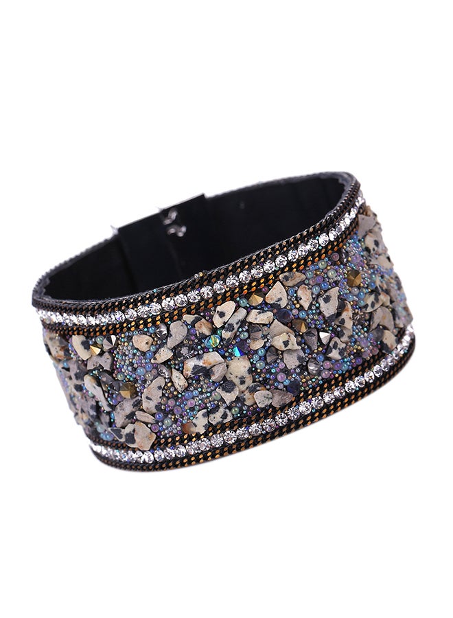 Sharpdo Stone Stud Wrap Bracelet