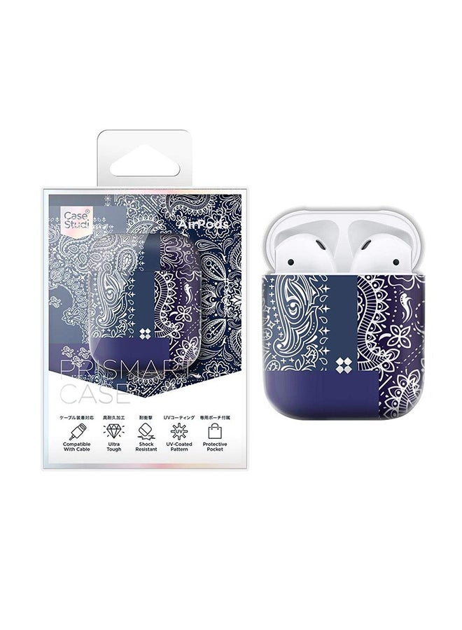 Protective Case Cover For Apple AirPods Blue/White - v1565091636/N28855245A_1