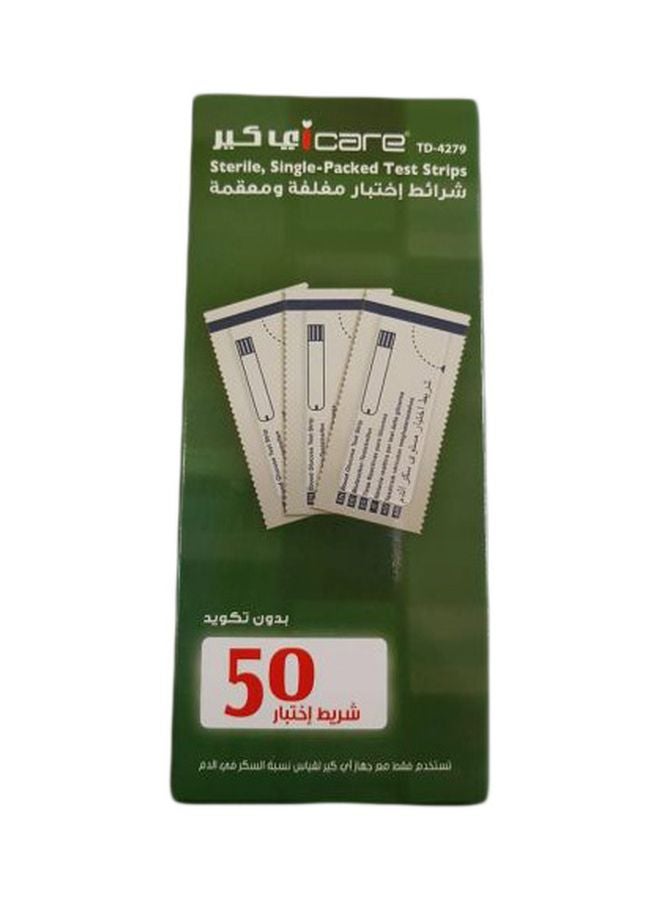 iCare 50-Piece Blood Glucose Monitor Strips 