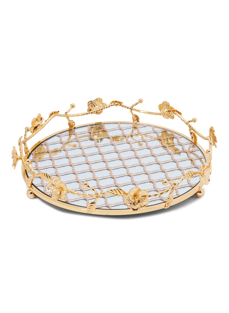 Bin shihoon Serving Tray Gold 30centimeter - Image 2