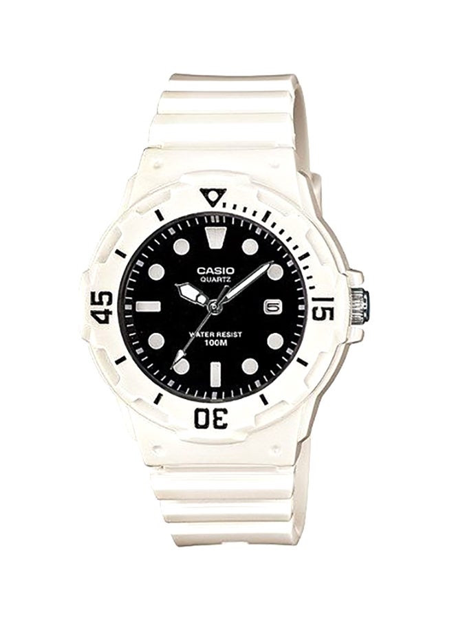 CASIO Women's Water Resistant Analog Watch LRW-200H-1EVDF - 34 mm - White - Image 1