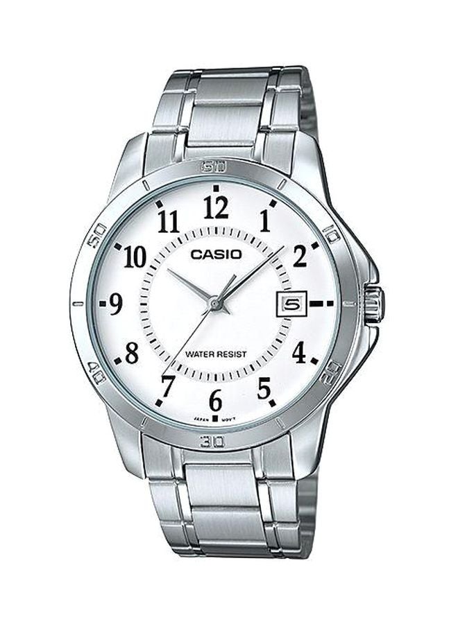 CASIO Men's Men's Stainless Steel Analog Watch MTP-V004D-7B - 41.5 mm - Image 1