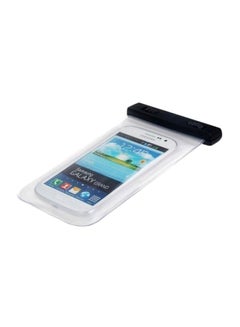 Generic Waterproof Mobile Pouch Black/White 