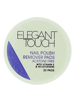 Nail Polish Remover Pads White