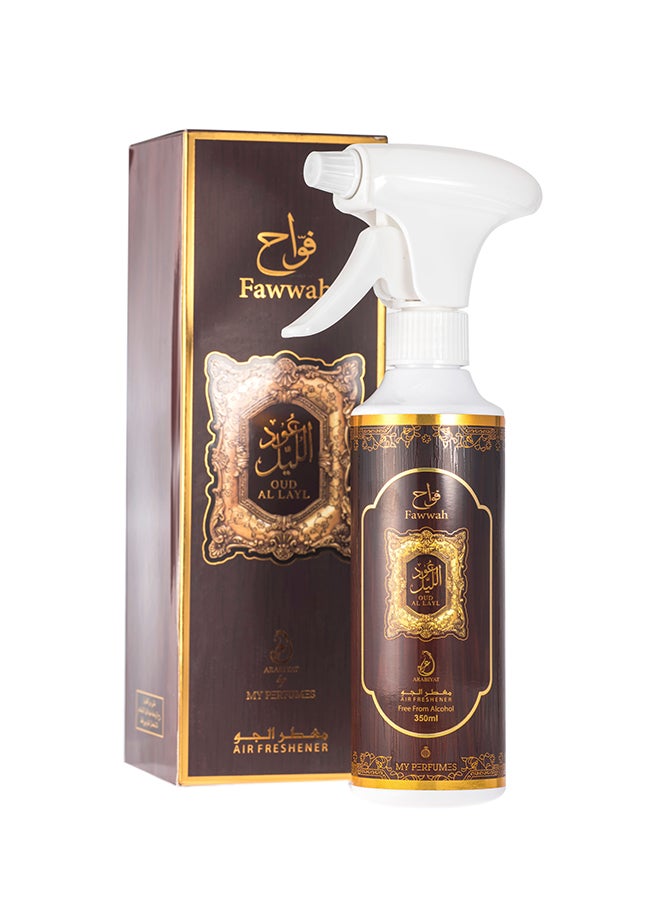 عربيات معطر الجو عود الليل شفاف 350ملليلتر