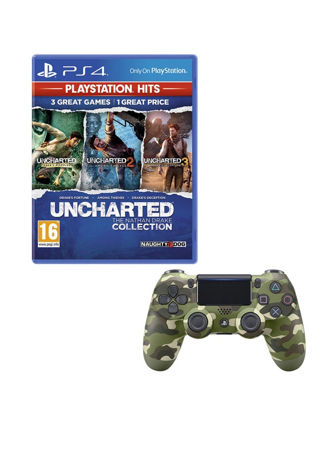 Bethesda Uncharted The Nathan Drake Collection By Naughtydog With Controller - adventure - playstation_4_ps4  - Image 1