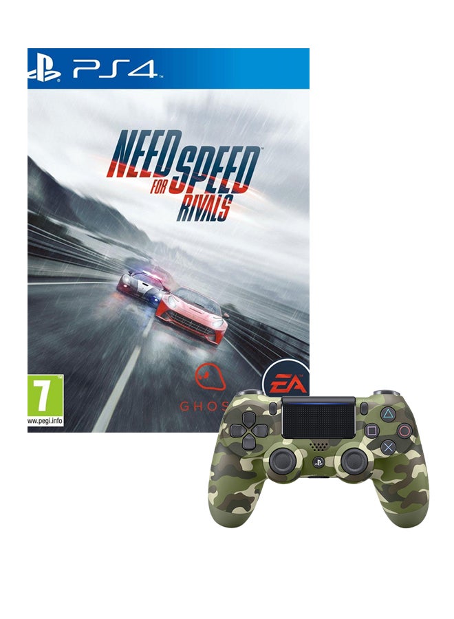 Bethesda - Need For Speed Rivals (Intl Version) With DualShock 4 Wireless Controller - PlayStation 4 (PS4) - Image 1