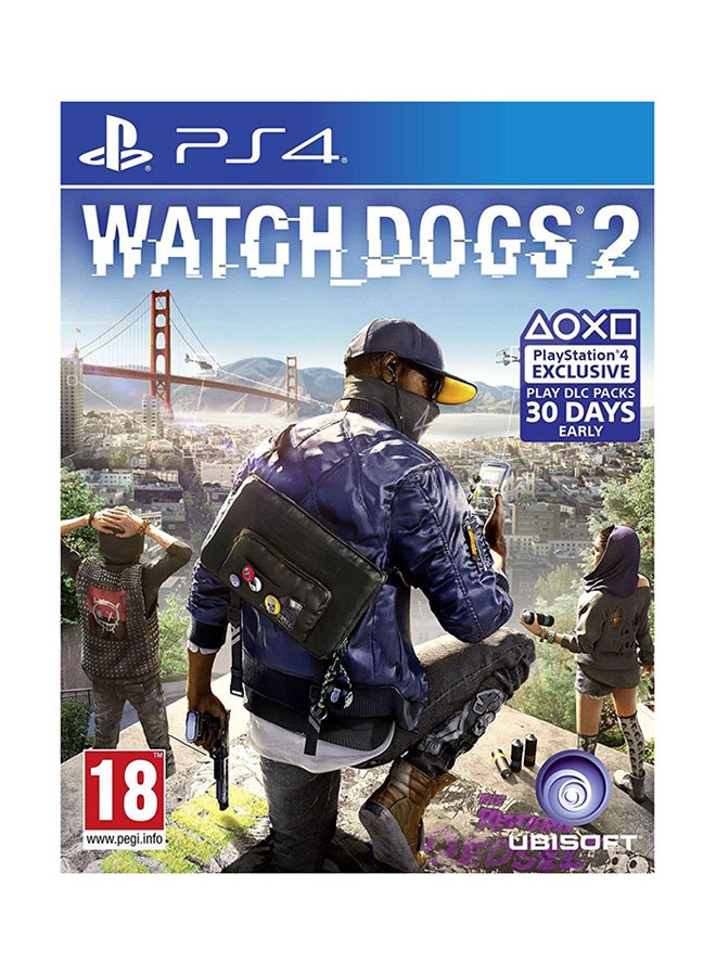 Bethesda Watch Dogs 2  With Controller - playstation_4_ps4  - Image 2