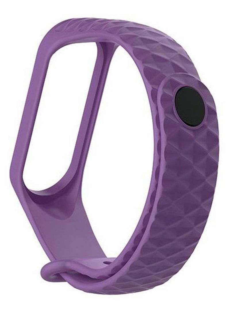 Replacement Band For Xiaomi Mi Band 3 Purple - Image 2