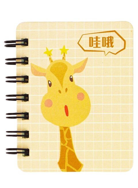Korean Style Portable Notepad Multicolour