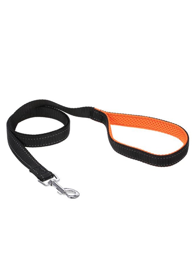 Adjustable Breathable Pet Harness Orange/Black S