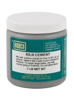 Amaco Kiln Cement Craft Clay Grey 
