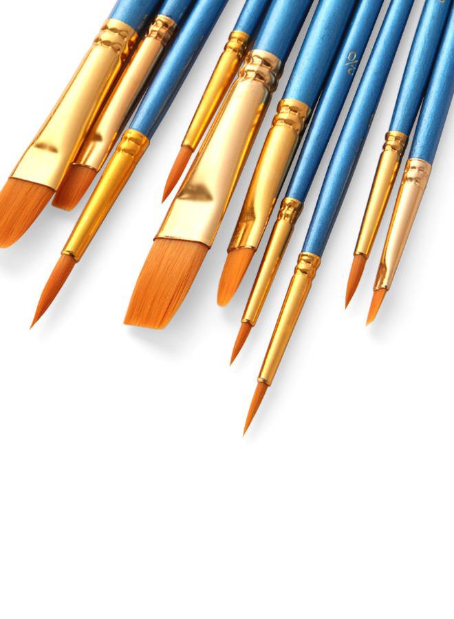 Generic 50-Piece Professional Paint Brushe Set Blue  - Image 5