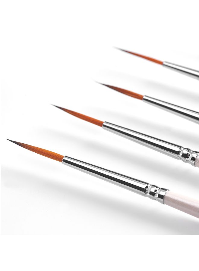 H&B 12-Piece Paint Brush Set Ivory - Image 4