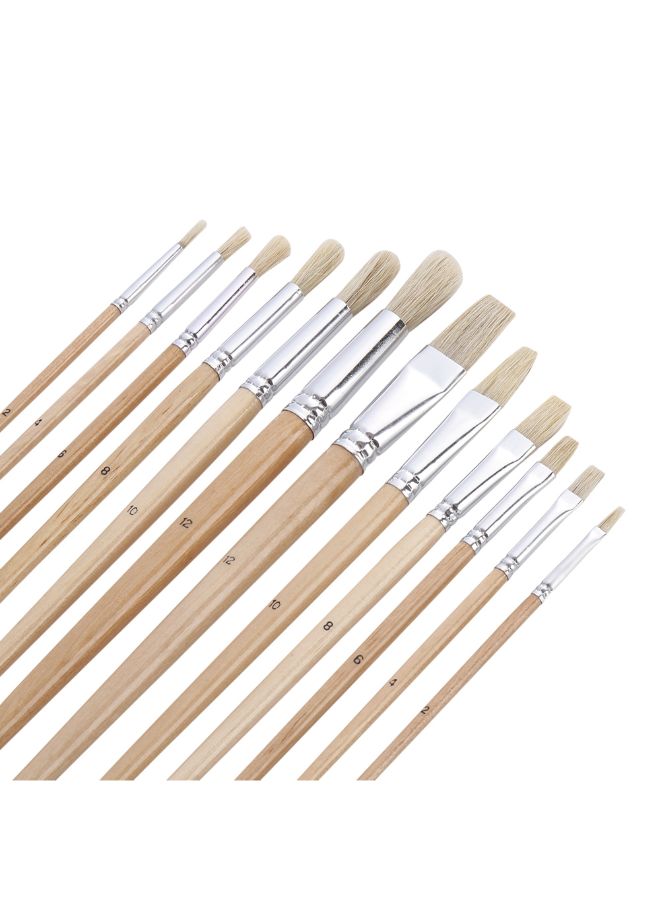 Generic 38-Piece Paint Brush Starter Kit Multicolour  - Image 4
