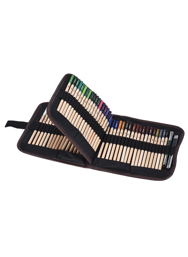Generic 72-Color Premium Pre-Sharpened Coloured Pencil Set Multicolour - Image 2