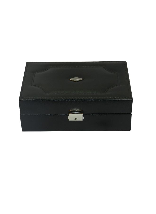 LAVERI LEATHER - unisex Designer Faux Leather Watch Box - Image 1