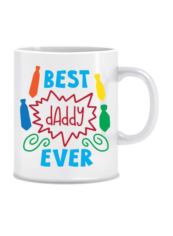 Goldedge - Printed Ceramic Classic Coffee Mug White - Image 1