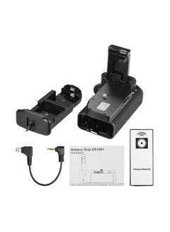 Generic Vertical Battery Grip Holder For Nikon Camera EN-EL 14 Battery With IR Remote Control Black  - Image 5