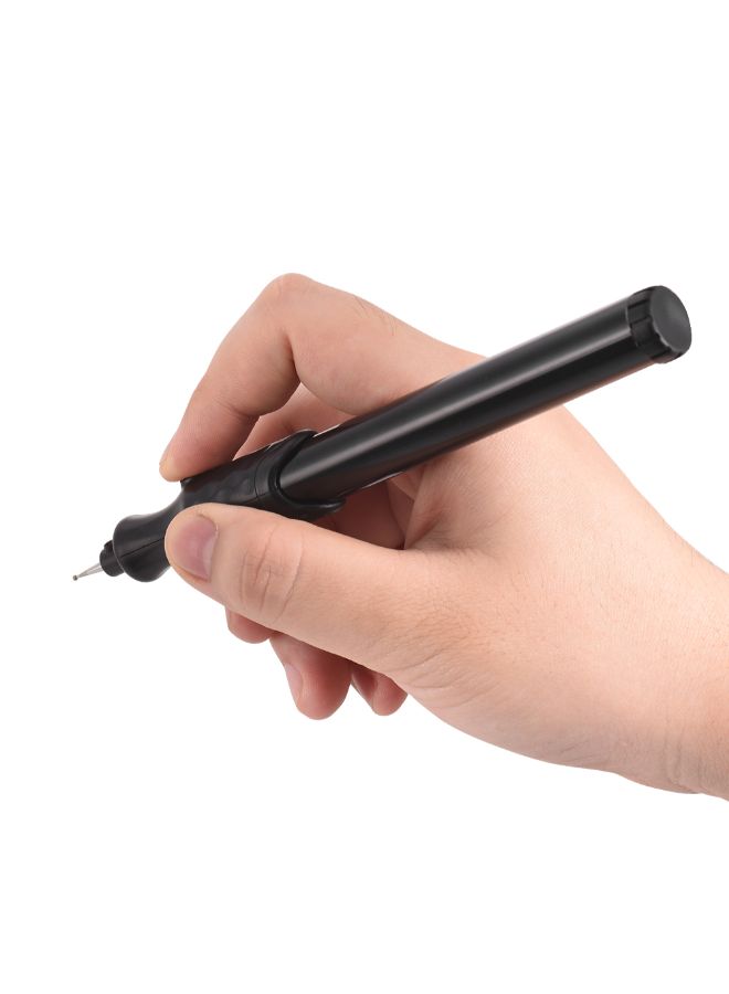 Cordless Electric Micro Engraving Pen Black