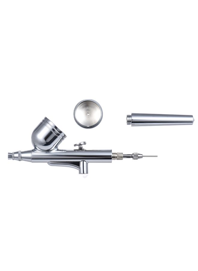 Generic Professional Multi-Purpose Basic Airbrush Air Compressor System Kit White - Image 3