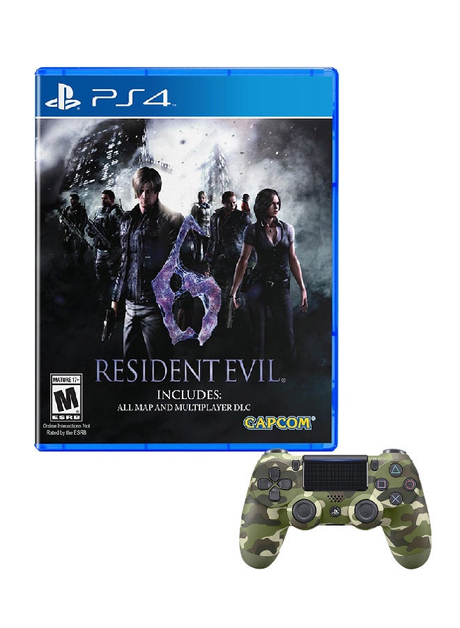 Bethesda Resident Evil 6 With Controller PlayStation 4 - action_shooter - playstation_4_ps4 - Image 1
