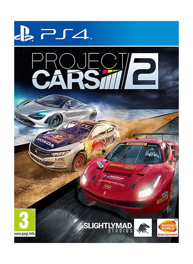 Bethesda Project Cars 2 - PAL - With With DualShock 4 Wireless Controller  (Intl Version) - PlayStation 4 (PS4) - Image 2