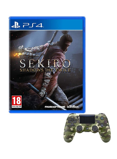 Sekiro Shadows Die Twice With Controller - (Intl Version) - PlayStation 4 (PS4)